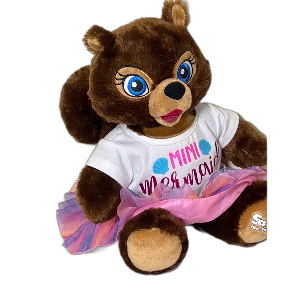 Build A‎ Bear - Sammy The Squirrel Plush Stuffed Animal Toy (Includes Outfit)